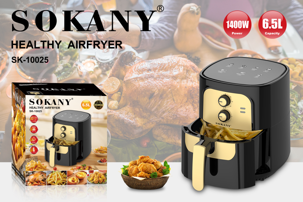 ម៉ាស៊ីនបំពងមិនប្រើខ្លាញ់ SOKANY