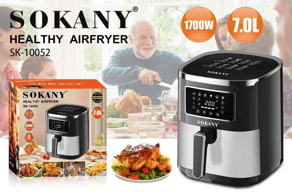 ម៉ាស៊ីនបំពងមិនប្រើខ្លាញ់ SOKANY