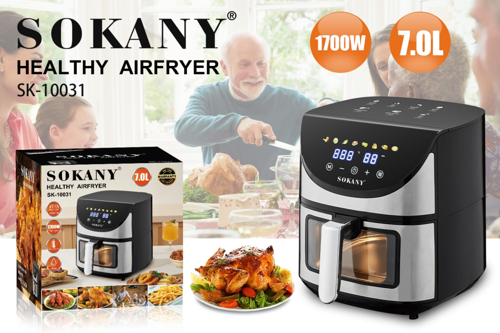 ម៉ាស៊ីនបំពងមិនប្រើខ្លាញ់ SOKANY