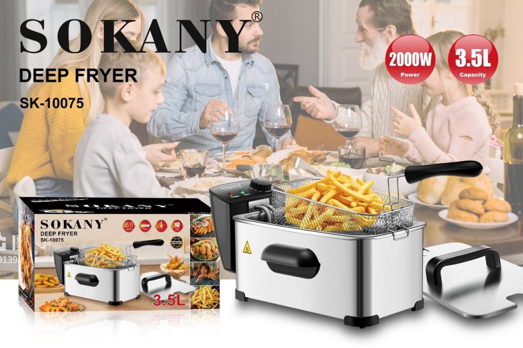 ម៉ាស៊ីនបំពងប្រើខ្លាញ់ SOKANY