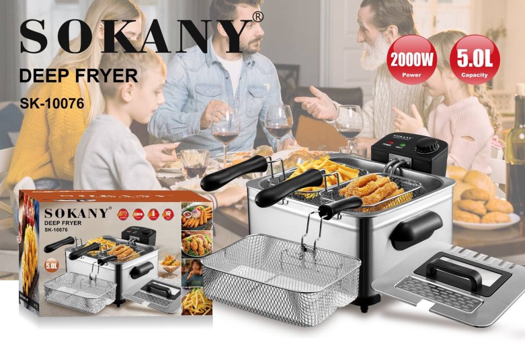 ម៉ាស៊ីនបំពងប្រើខ្លាញ់ SOKANY