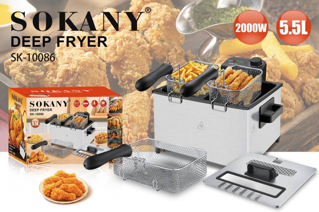 ម៉ាស៊ីនបំពងប្រើខ្លាញ់ SOKANY