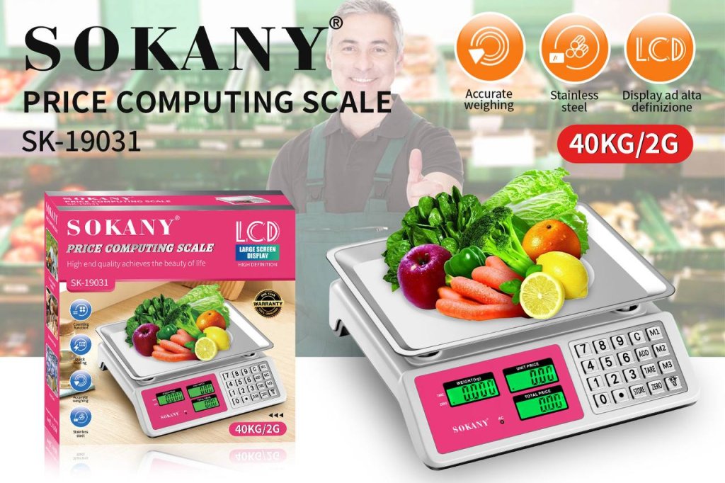 ជញ្ជីងថ្លៃឥវ៉ាន់មានគិតលុយ SOKANY