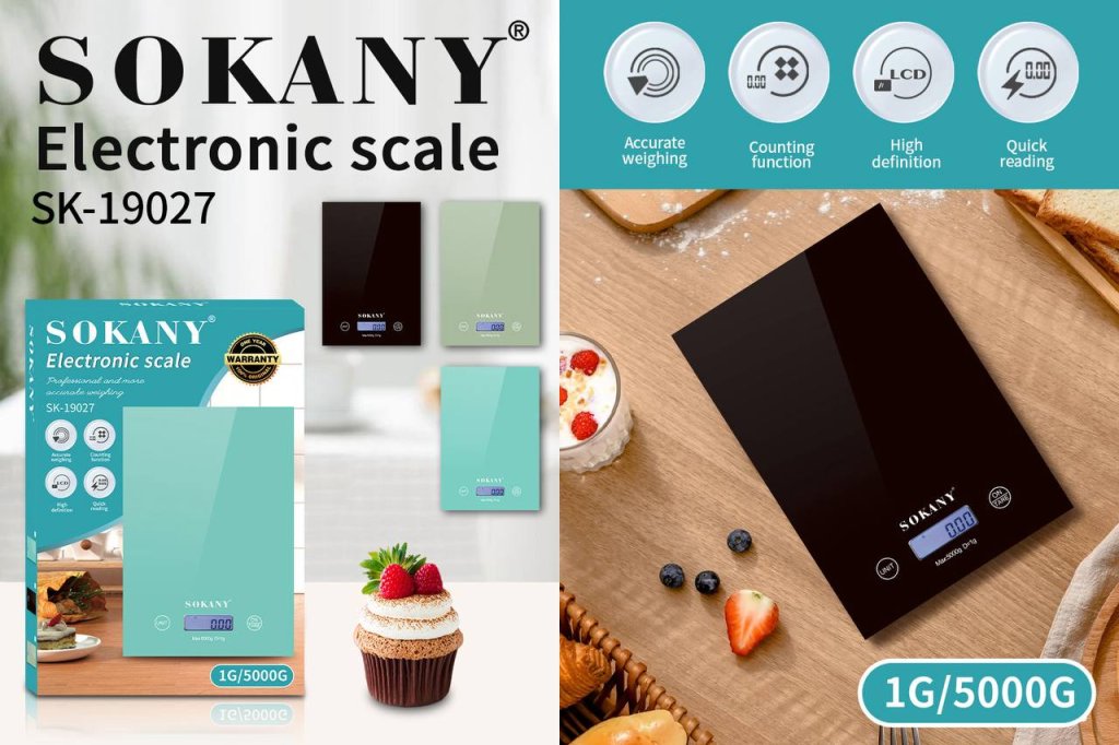 ជញ្ជីងថ្លឹងម្ស៉ៅឬគ្រាប់កាហ្វេ SOKANY